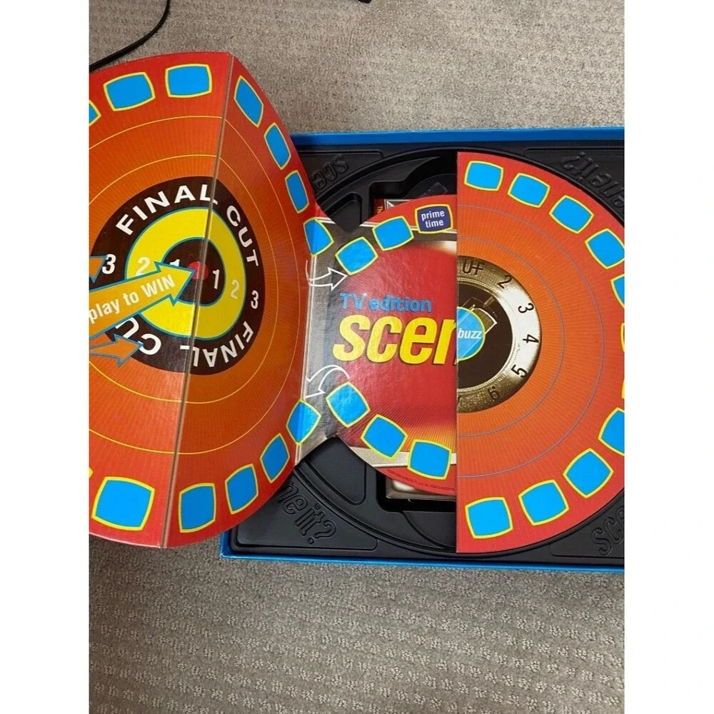 Screenlife Scene It? TV Edition The DVD Game Complete Board Game